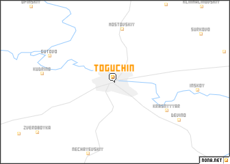 map of Toguchin