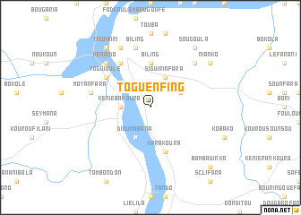 map of Toguenfing