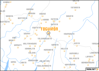 map of Toguiron