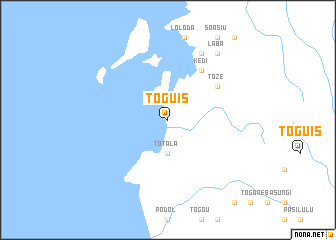 map of Toguis