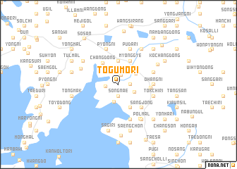 map of Togumŏri