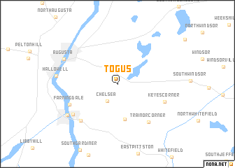 map of Togus