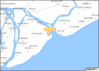 map of Togwin