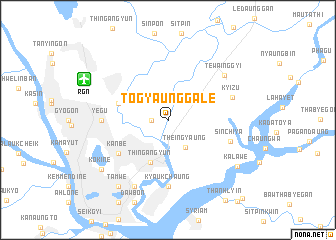 map of Togyaunggale