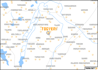 map of Togye-ri