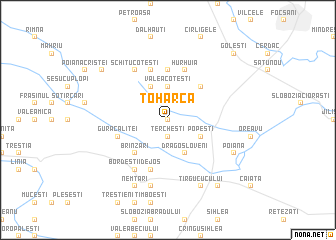 map of Toharca