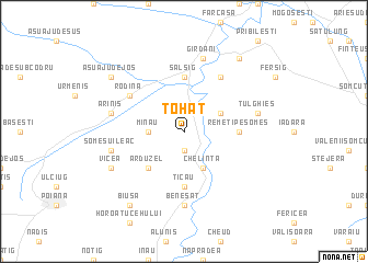 map of Tohat