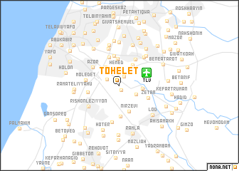 map of Toẖelet