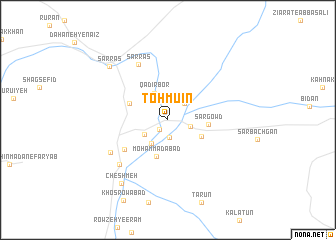 map of Tohmū\