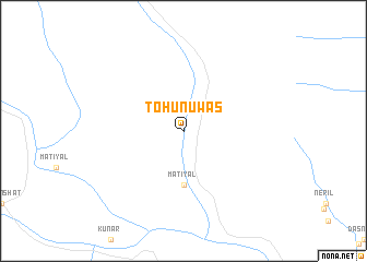 map of Tohunuwās