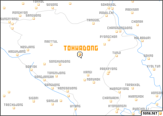 map of Tohwa-dong