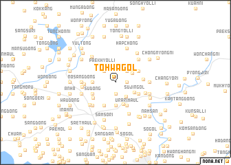 map of Tohwa-gol