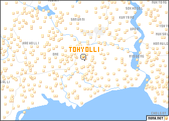 map of T\