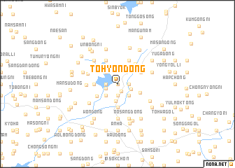 map of T\