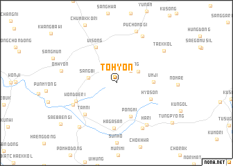 map of T\