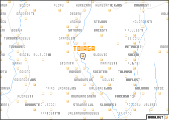 map of Toiaga