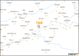 map of Tõia