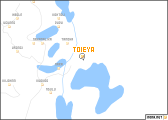 map of Toieya