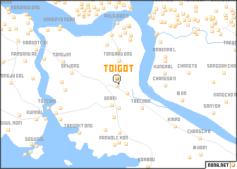 map of Toigot