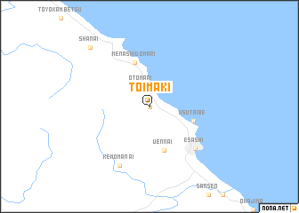 map of Toimaki