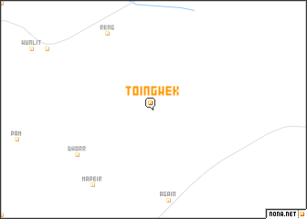 map of Toingwek