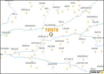 map of Tõiste