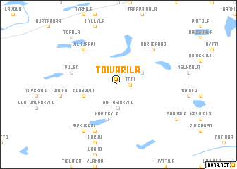 map of Toivarila