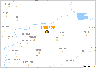 map of Tõivere