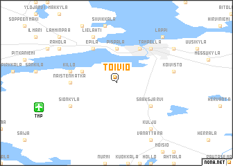 map of Toivio