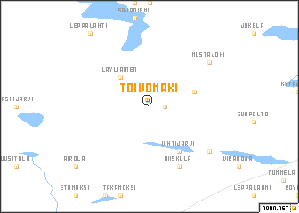 map of Toivomäki