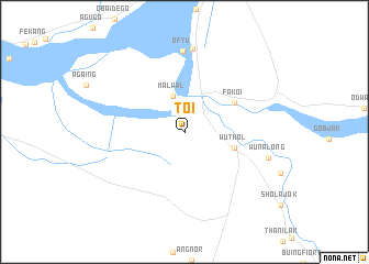 map of Toi