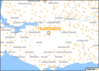 map of Tojang-dong