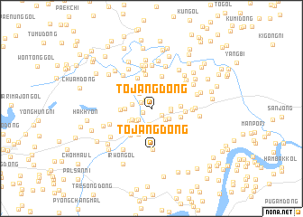 map of Tojang-dong