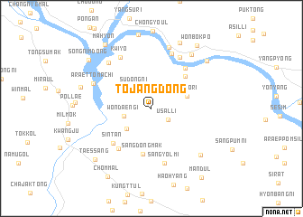 map of Tojang-dong