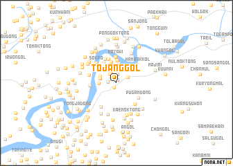 map of Tojang-gol