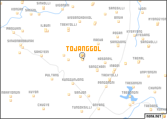 map of Tojang-gol