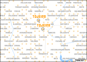 map of Tojeira