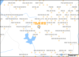 map of Tojeiro