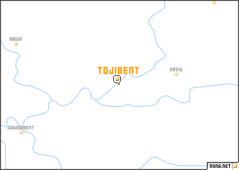 map of Toji Bent