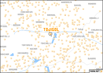 map of Toji-gol