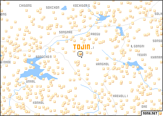 map of Tojin