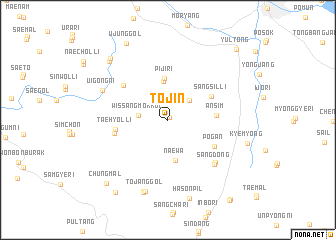 map of Tojin