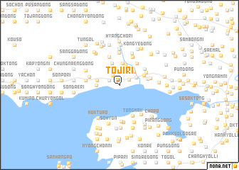 map of Toji-ri