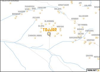 map of Tojjār