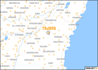 map of Tojŏng