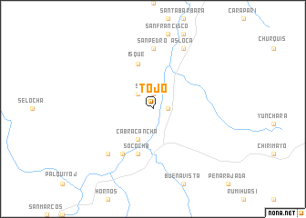 map of Tojo