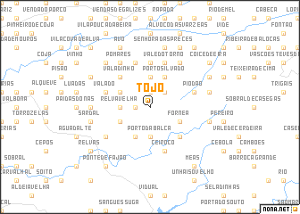 map of Tojo