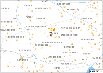 map of Toj