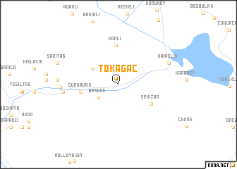 map of Tokağaç