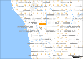 map of Tokai